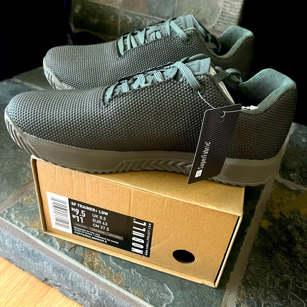 NOBULLS Men’s cross training shoe, Size 9.5, Brand new, never worn. Dark Green